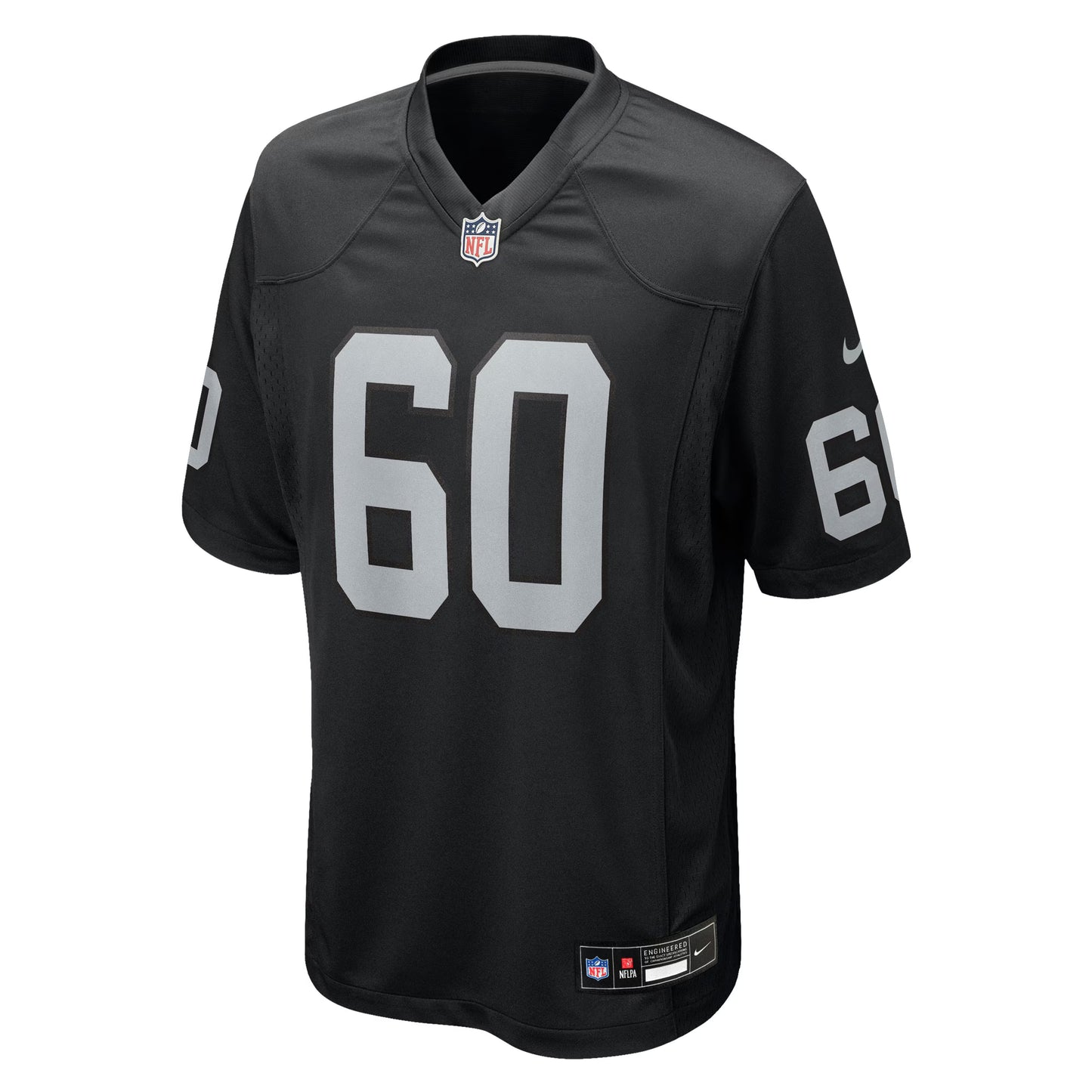 Las Vegas Raiders Charles Grant Black Team Game Jersey