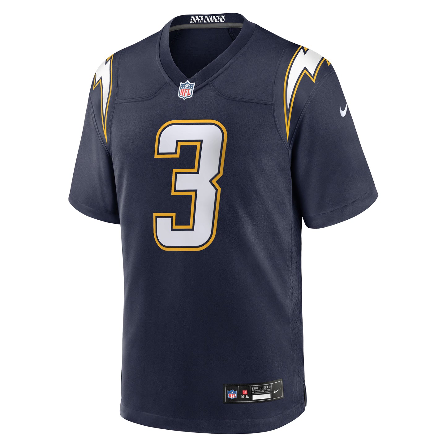 Los Angeles Chargers Derwin James Jr. Navy Alternate Super Chargers Game Jersey