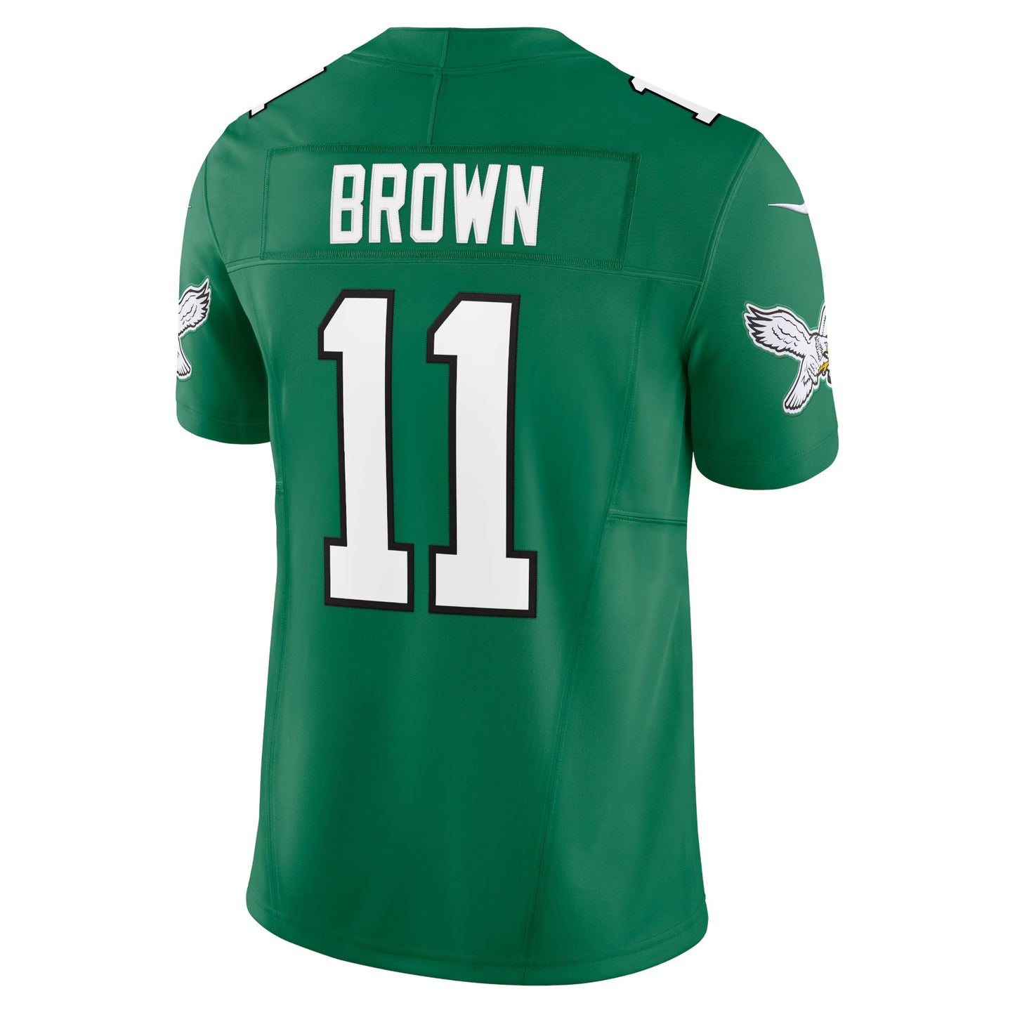 Philadelphia Eagles A.J. Brown Kelly Green Vapor F.U.S.E. Limited Jersey