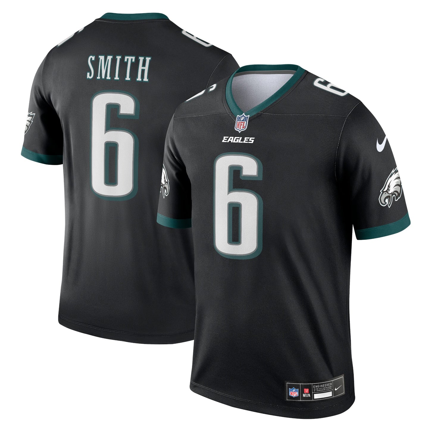 Philadelphia Eagles DeVonta Smith Black Legend Player Performance Top