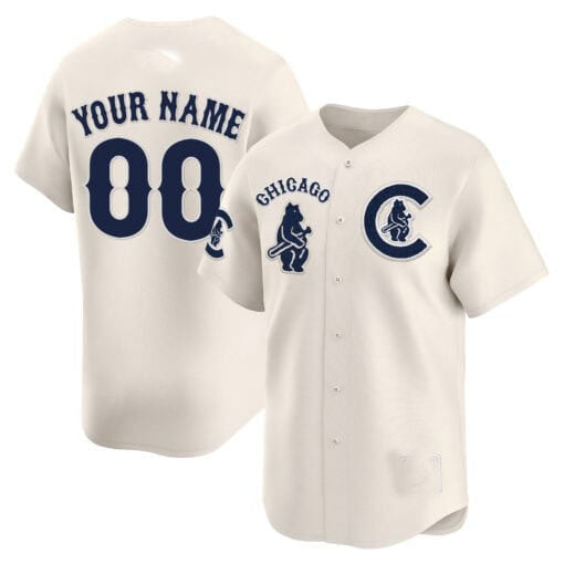 Custom Chicago Cubs Special Vapor Premier Limited V2?All Stitched Baseball Jersey