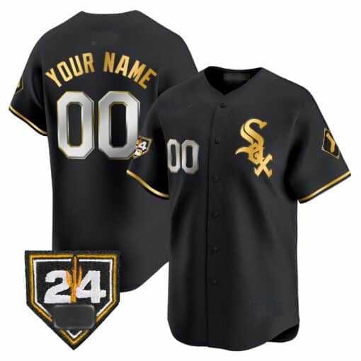 Custom Chicago White Sox 2024 Spring Training Patch Vapor Premier Limited?All Stitched Baseball Jersey