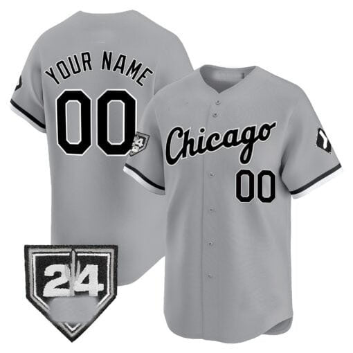 Custom Chicago White Sox 2024 Spring Training Patch Vapor Premier Limited?All Stitched Baseball Jersey