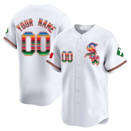 Custom Chicago White Sox Mexico Vapor Premier Limited V2 ?All Stitched Baseball Jersey