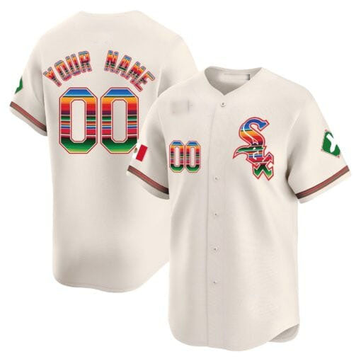 Custom Chicago White Sox Mexico Vapor Premier Limited V2 ?All Stitched Baseball Jersey