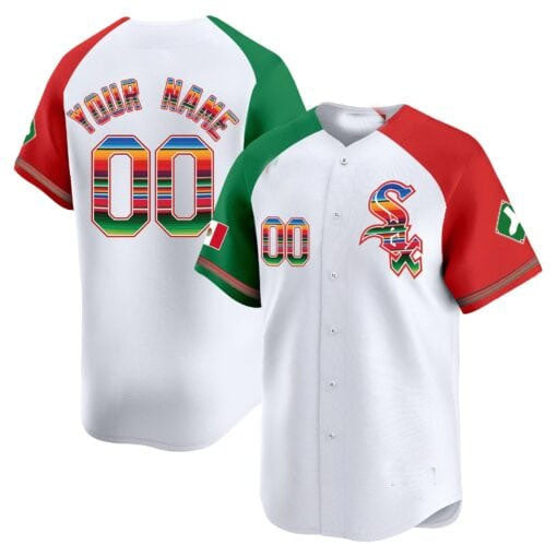 Custom Chicago White Sox Mexico Vapor Premier Limited V2 ?All Stitched Baseball Jersey