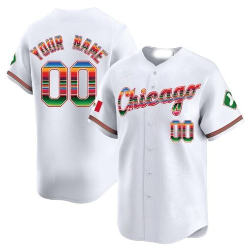Custom Chicago White Sox Mexico Vapor Premier Limited V3 ?All Stitched Baseball Jersey