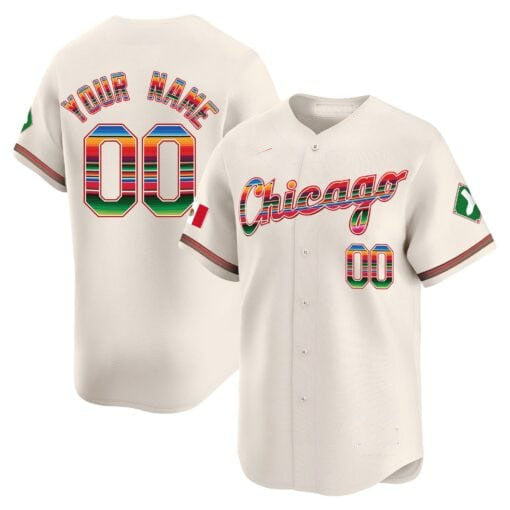 Custom Chicago White Sox Mexico Vapor Premier Limited V3 ?All Stitched Baseball Jersey