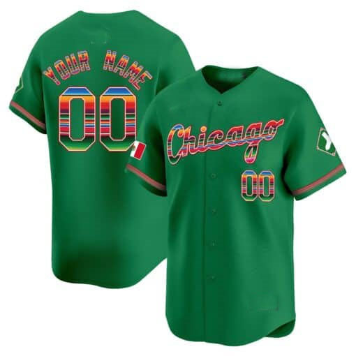 Custom Chicago White Sox Mexico Vapor Premier Limited V3 ?All Stitched Baseball Jersey