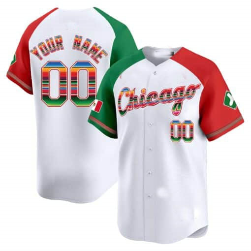 Custom Chicago White Sox Mexico Vapor Premier Limited V3 ?All Stitched Baseball Jersey