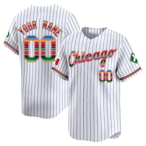 Custom Chicago White Sox Mexico Vapor Premier Limited V3 ?All Stitched Baseball Jersey