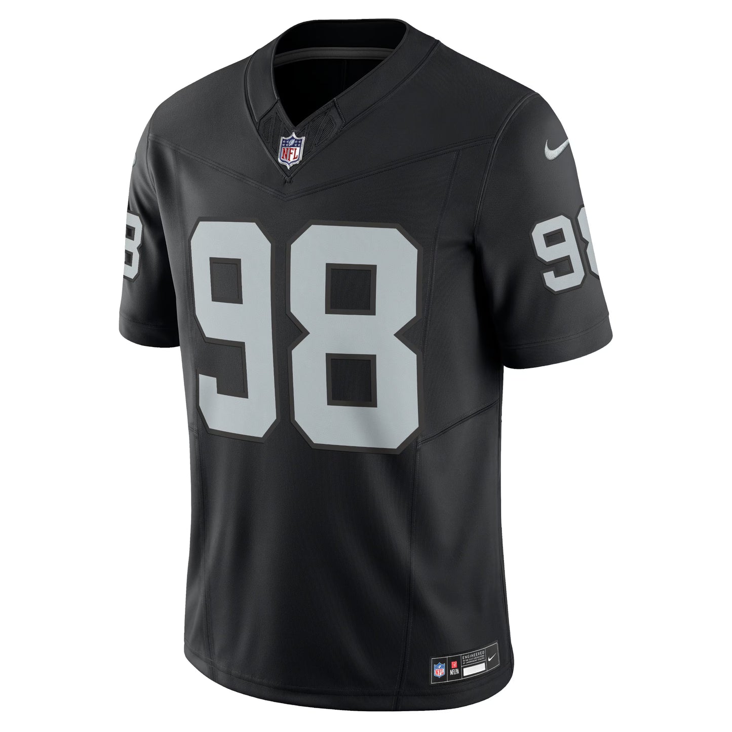 Las Vegas Raiders Maxx Crosby Black Vapor F.U.S.E. Limited Jersey