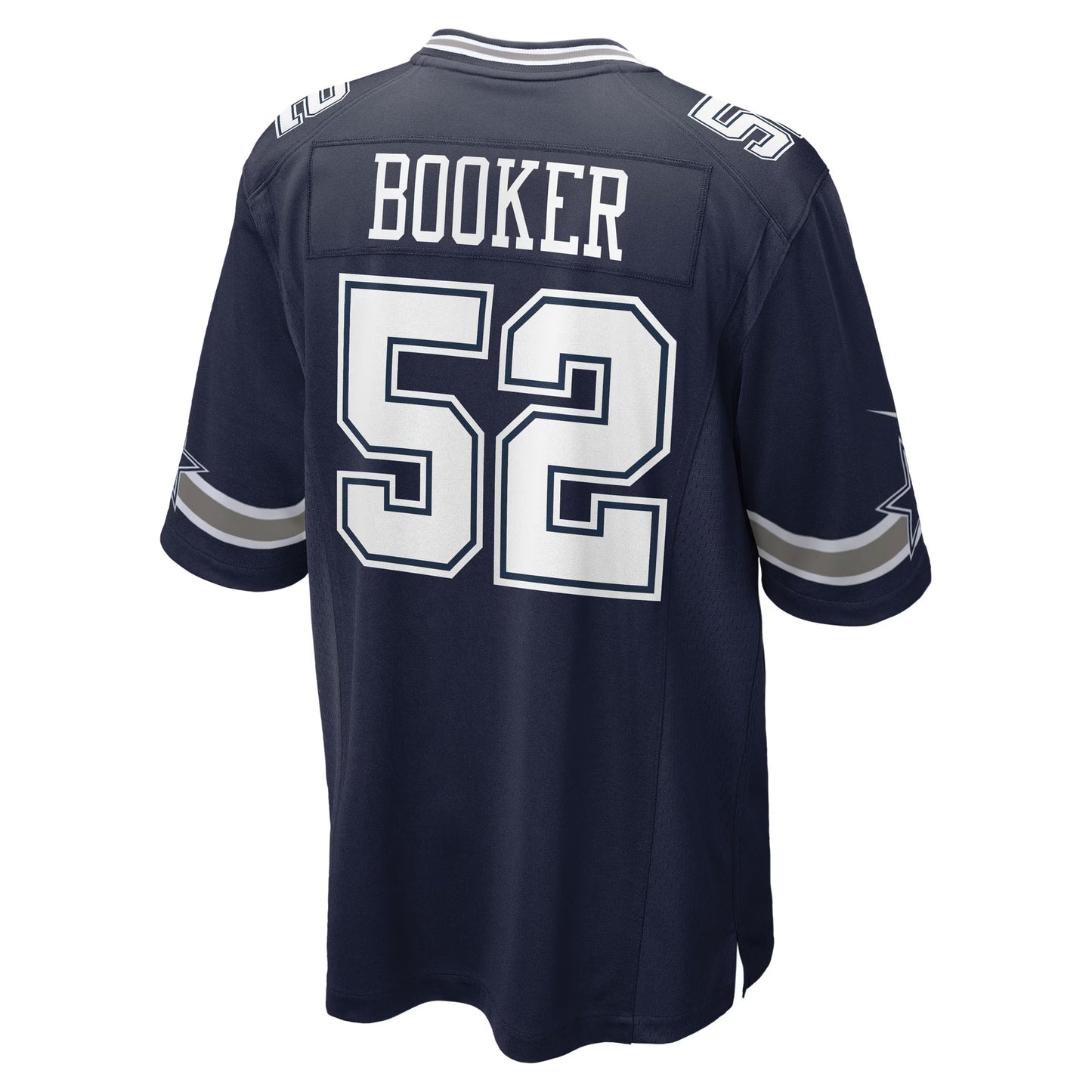 Dallas Cowboys Tyler Booker Navy 2025 NFL Draft First Round Pick Game Jersey