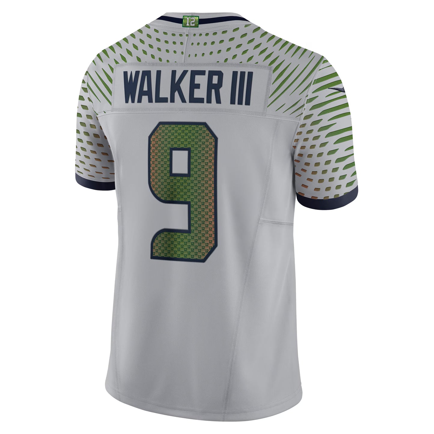 Seattle Seahawks Kenneth Walker III Wolf Gray 2025 Rivalries Collection Limited Jersey