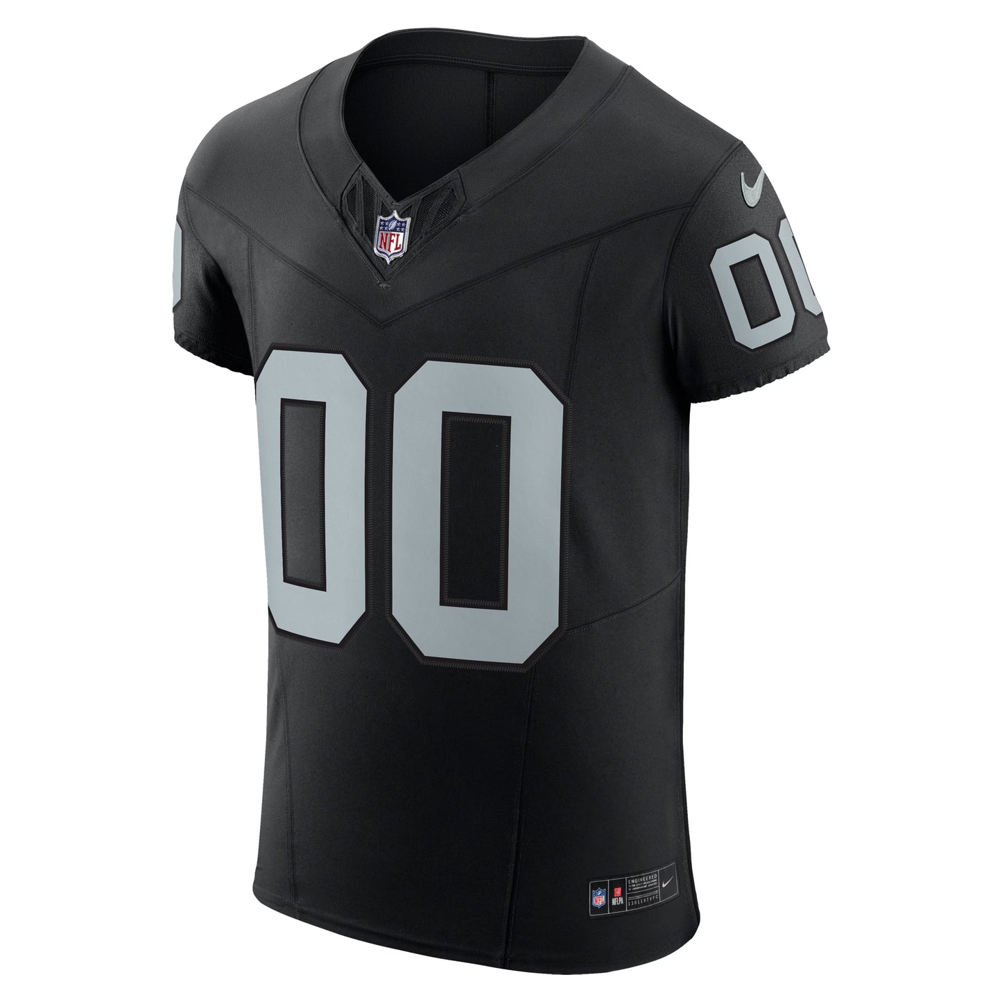 Las Vegas Raiders Black Vapor F.U.S.E. Elite Custom Jersey