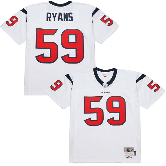 Houston Texans DeMeco Ryans Mitchell & Ness White 2006 Legacy Replica Jersey