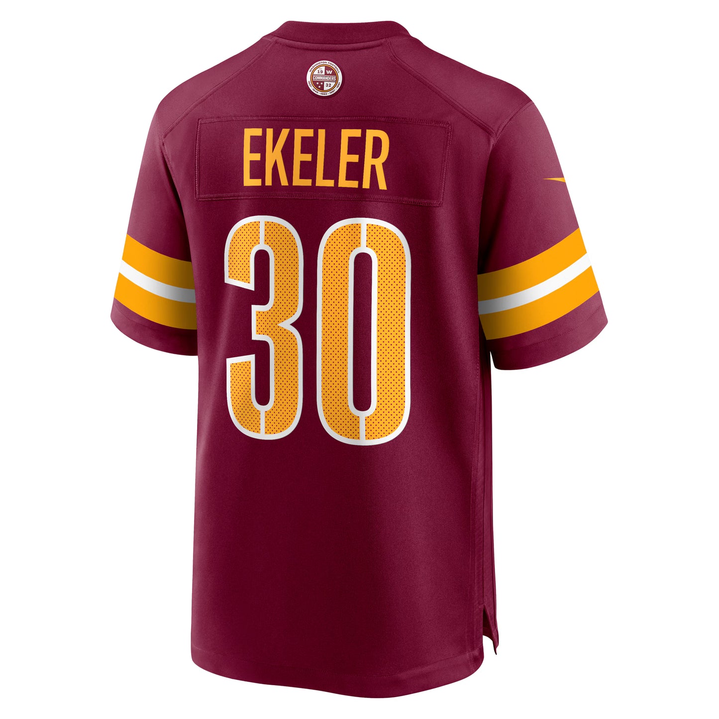 Washington Commanders Austin Ekeler Burgundy Game Jersey