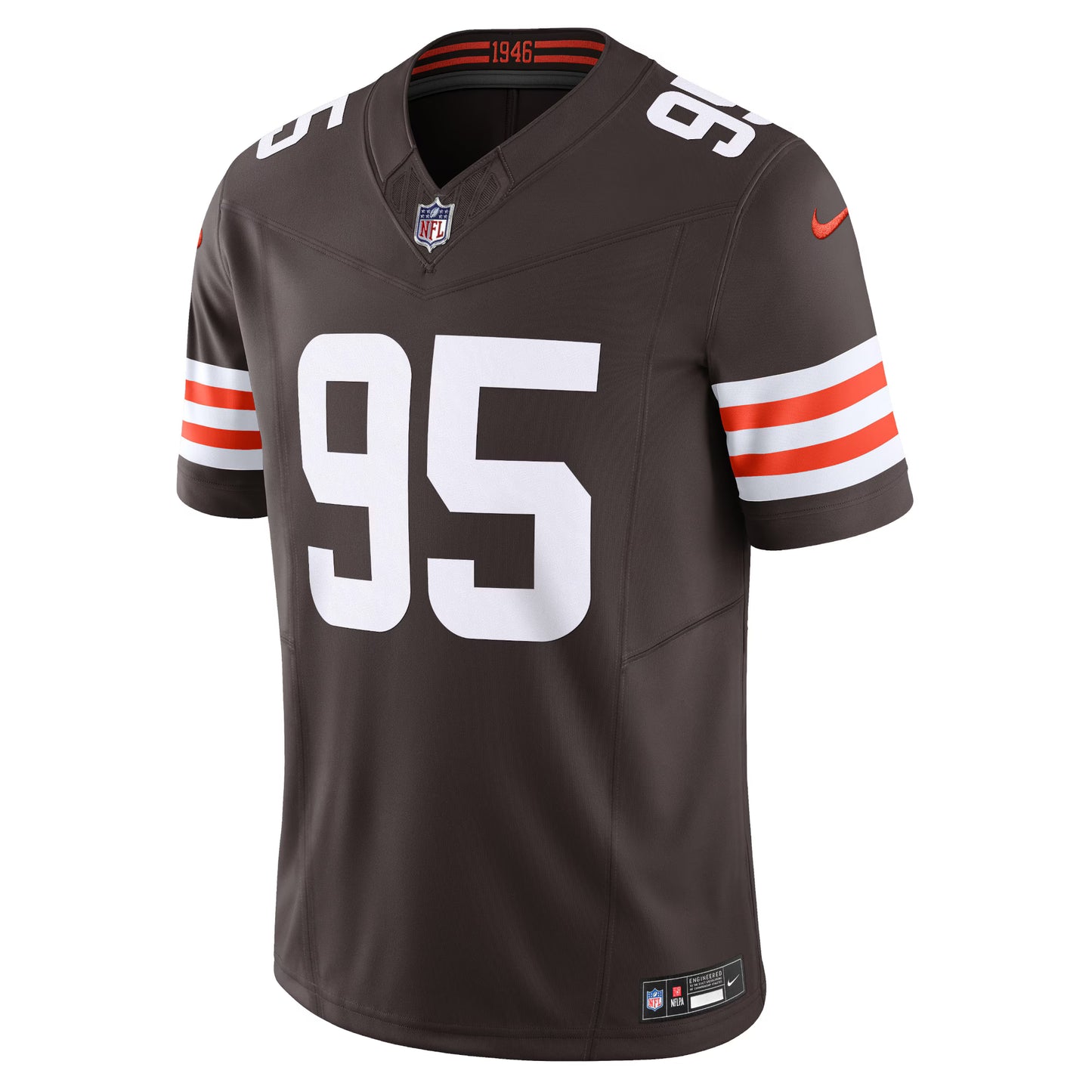 Cleveland Browns Myles Garrett Brown Vapor F.U.S.E. Limited Jersey
