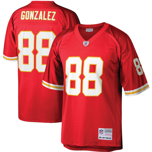 Kansas City Chiefs Tony Gonzalez Mitchell & Ness Red Legacy Replica Jersey