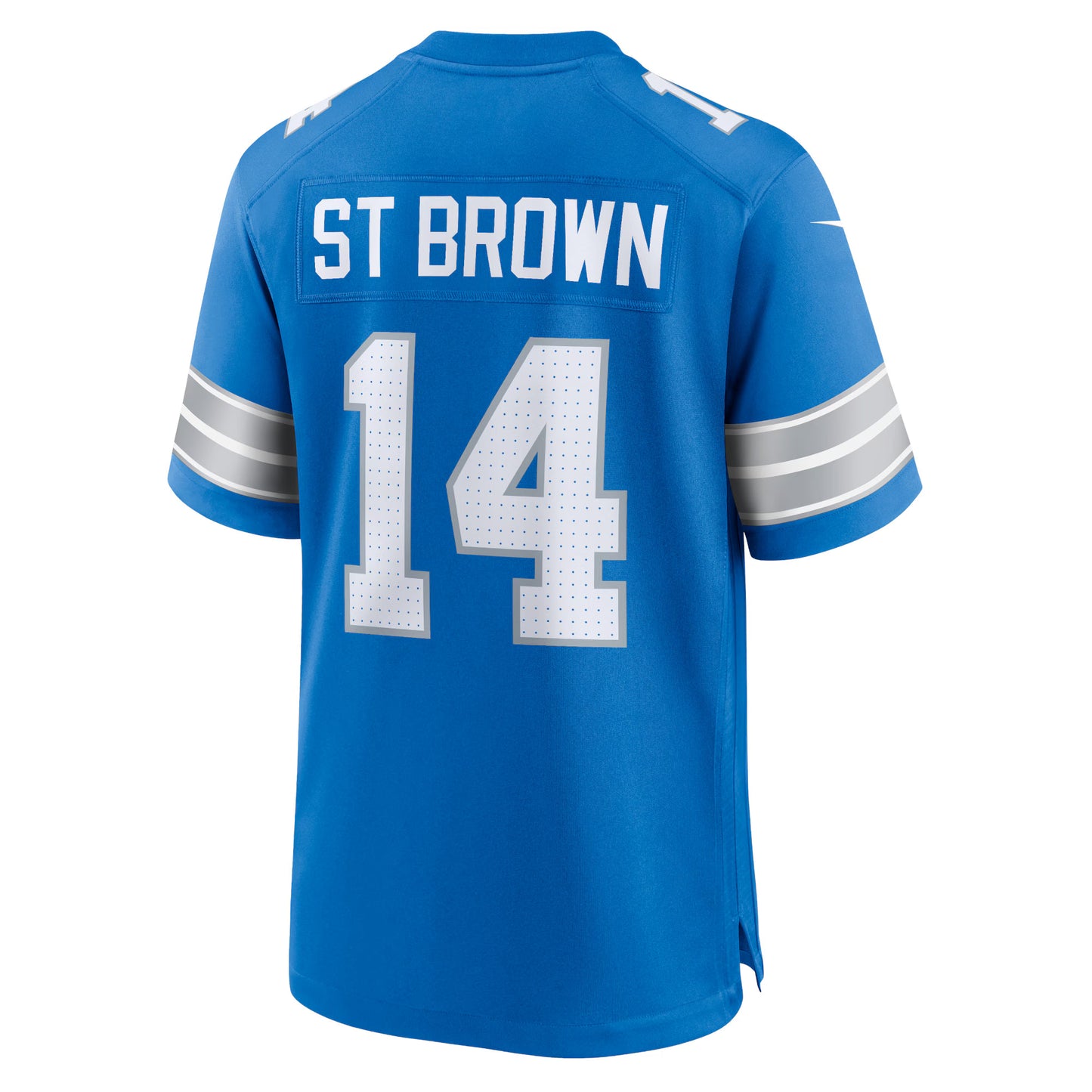 Detroit Lions Amon-Ra St. Brown Blue Game Jersey