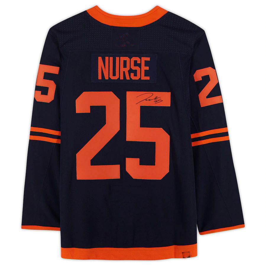 E.Oilers #25 Darnell Nurse   Alternate Jersey Navy Stitched American Hockey Jerseys