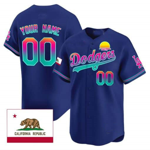 Custom Los Angeles Dodgers 2024 City Style Vapor Premier Limited ?All Stitched Baseball Jersey