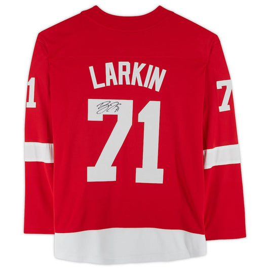 D.Red Wings #71 Dylan Larkin   Breakaway Jersey Red Stitched American Hockey Jerseys