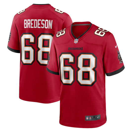 Tampa Bay Buccaneers Ben Bredeson Red Game Jersey