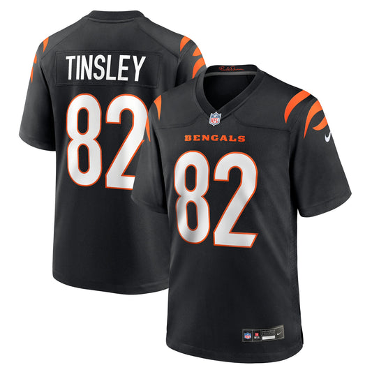 Cincinnati Bengals Mitchell Tinsley Black Team Game Jersey