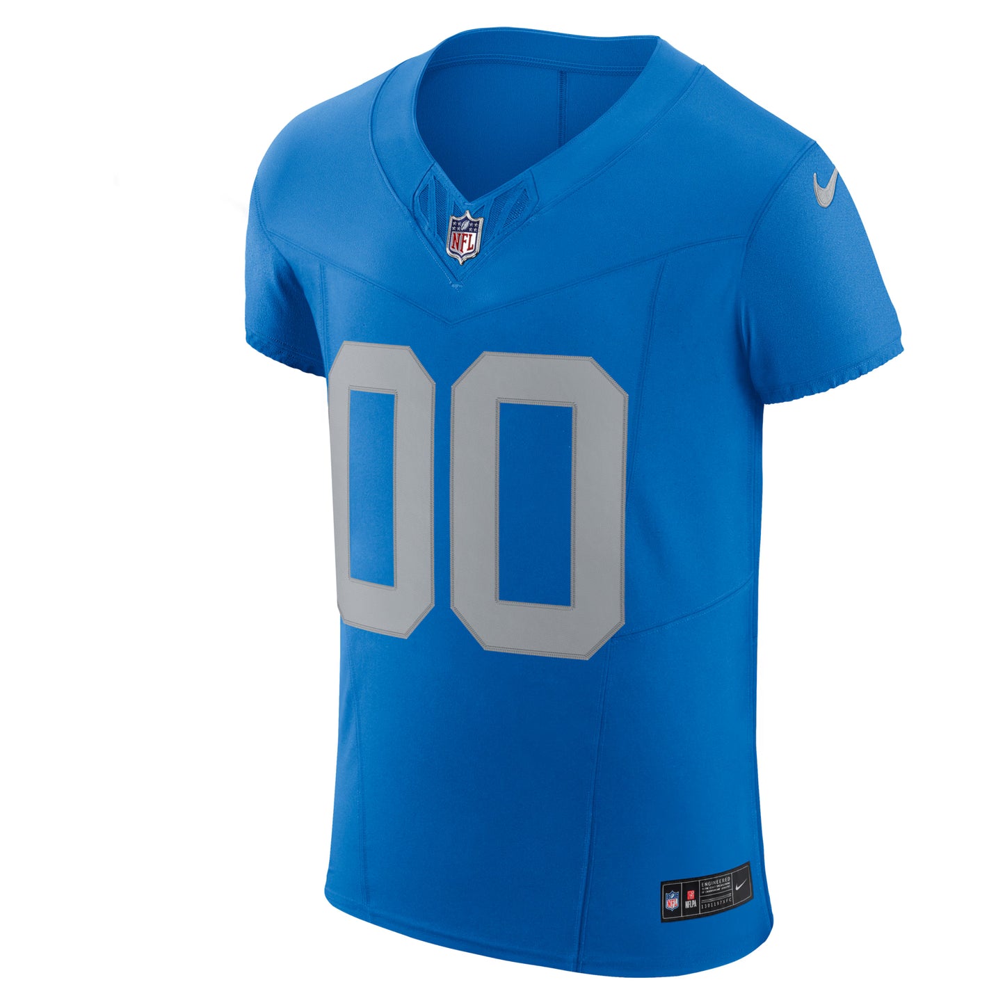 Detroit Lions Blue Alternate Vapor F.U.S.E. Elite Custom Jersey