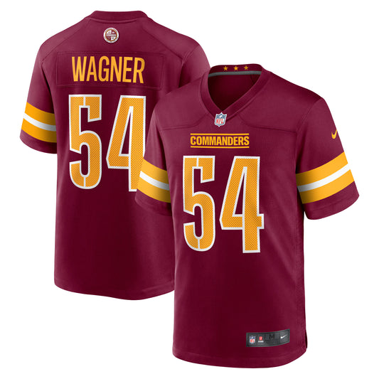Washington Commanders Bobby Wagner Burgundy Game Player Jersey