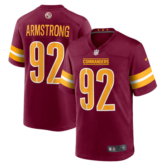 Washington Commanders Dorance Armstrong Burgundy Game Jersey