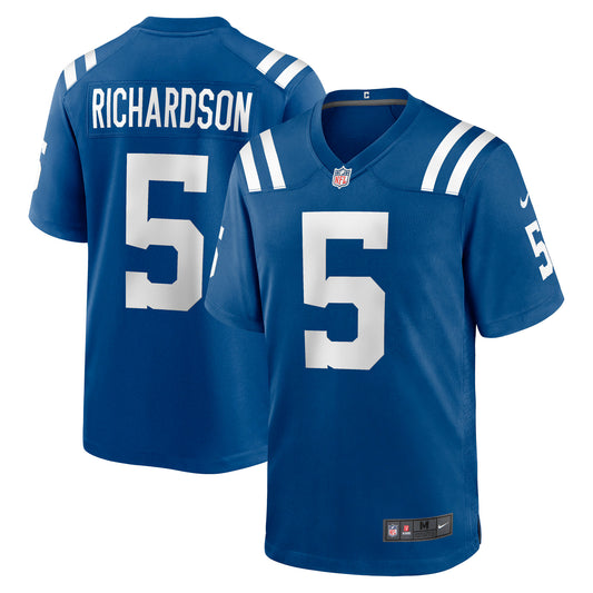 Indianapolis Colts Anthony Richardson Royal Game Jersey