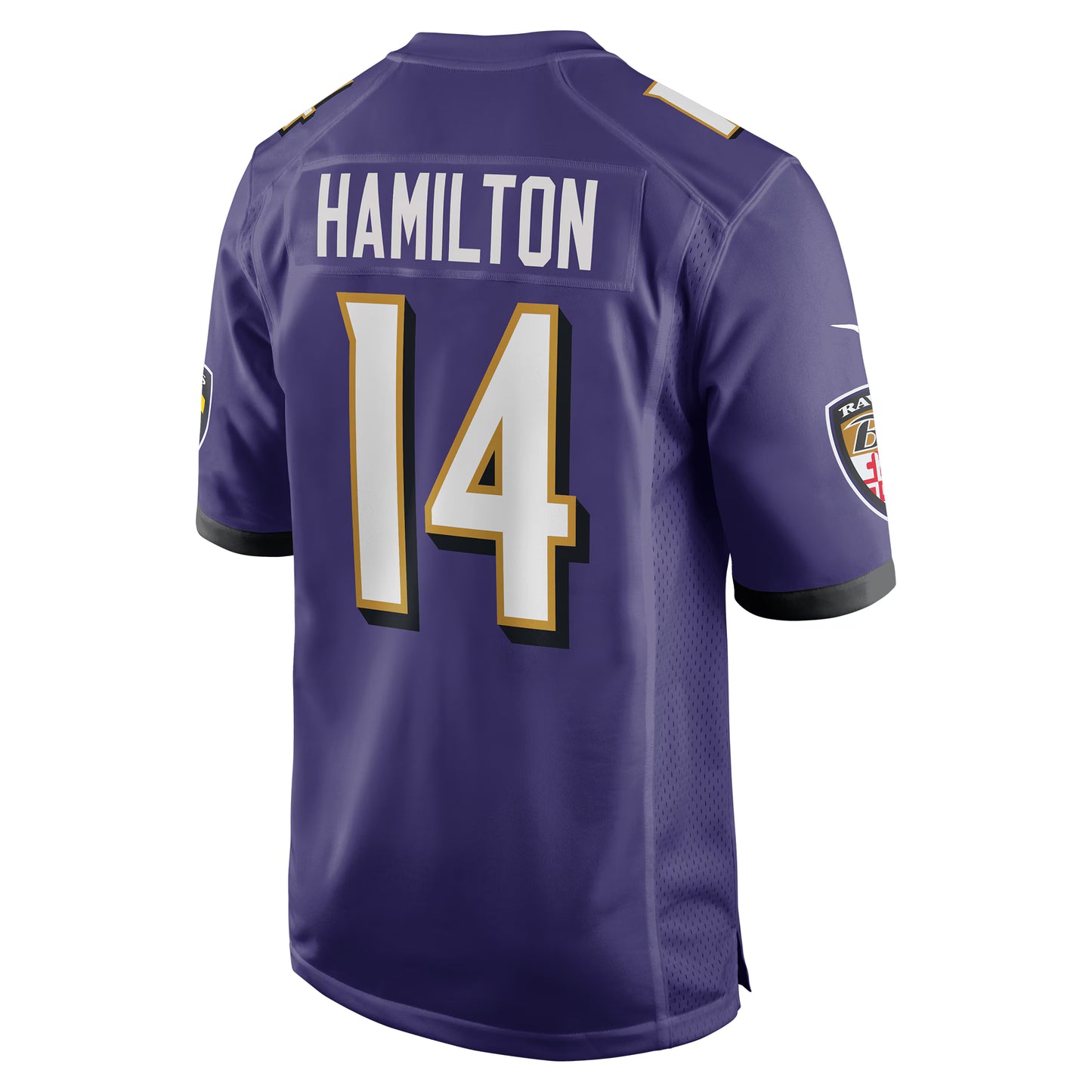 Baltimore Ravens Kyle Hamilton Purple Player Game Jersey