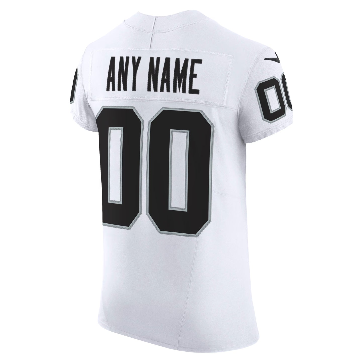 Las Vegas Raiders White Vapor F.U.S.E. Elite Custom Jersey