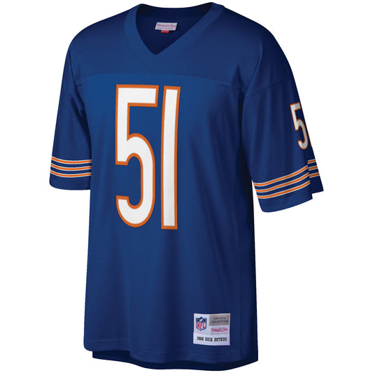 Chicago Bears Dick Butkus Mitchell & Ness Navy Retired Player Legacy Replica Jersey