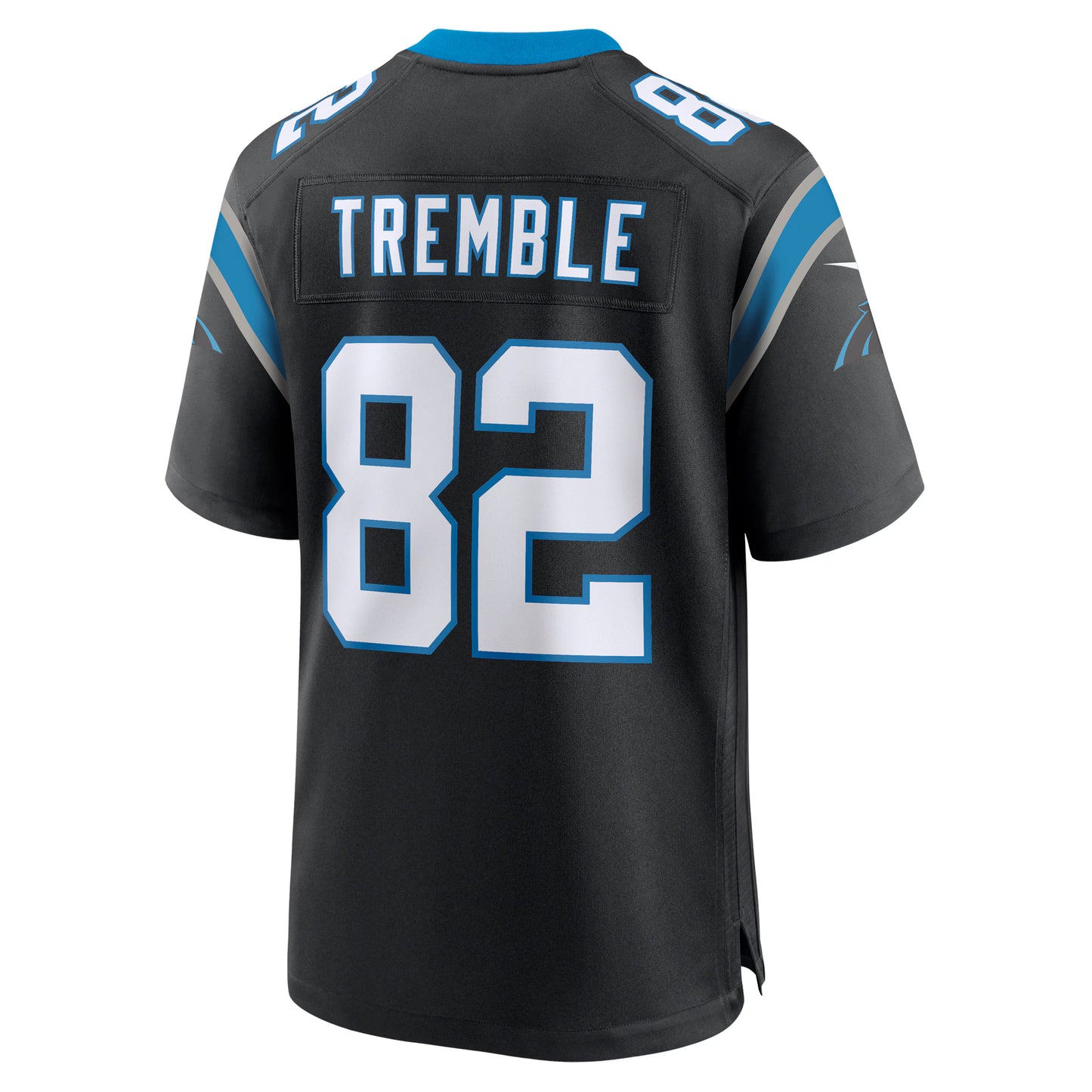 Carolina Panthers Tommy Tremble Black Team Game Jersey