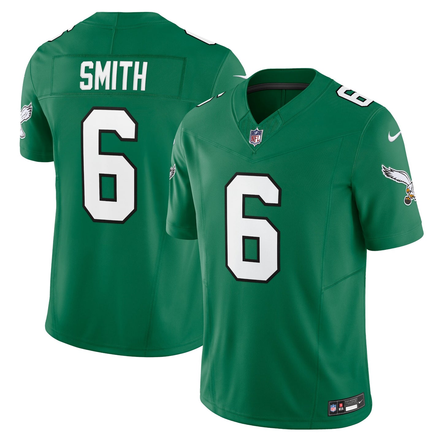 Philadelphia Eagles DeVonta Smith Kelly Green Vapor F.U.S.E. Limited Jersey