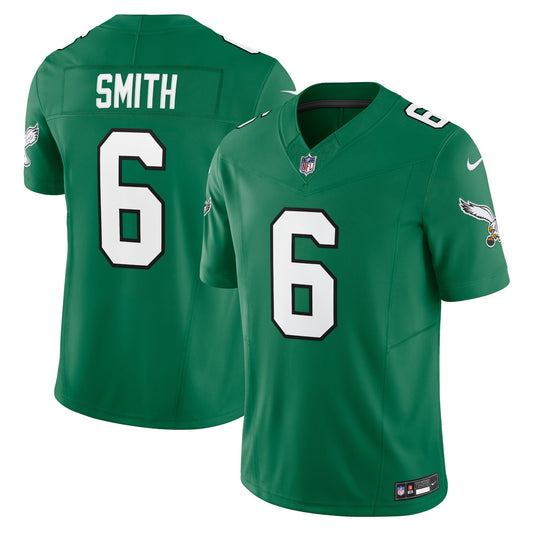 Philadelphia Eagles DeVonta Smith Kelly Green Vapor F.U.S.E. Limited Jersey