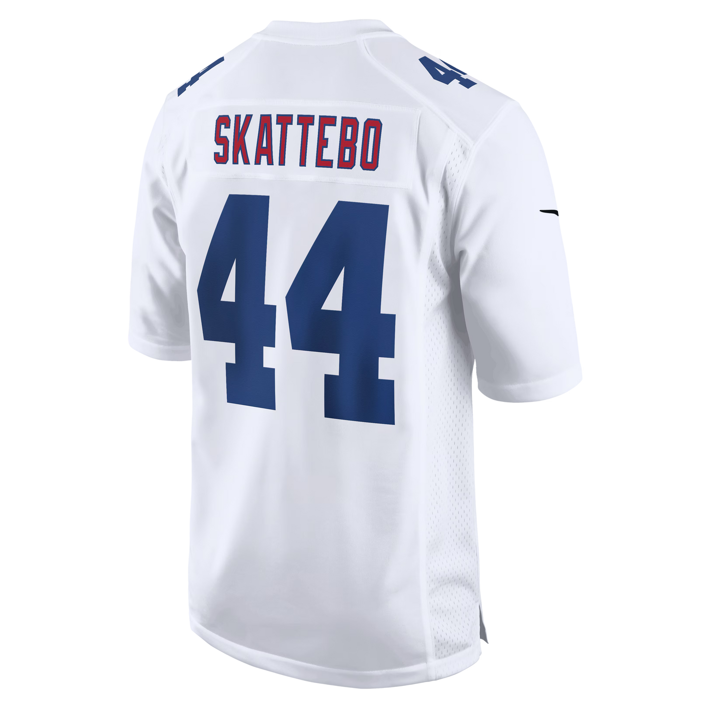 New York Giants Cam Skattebo Tundra White Fashion Game Jersey