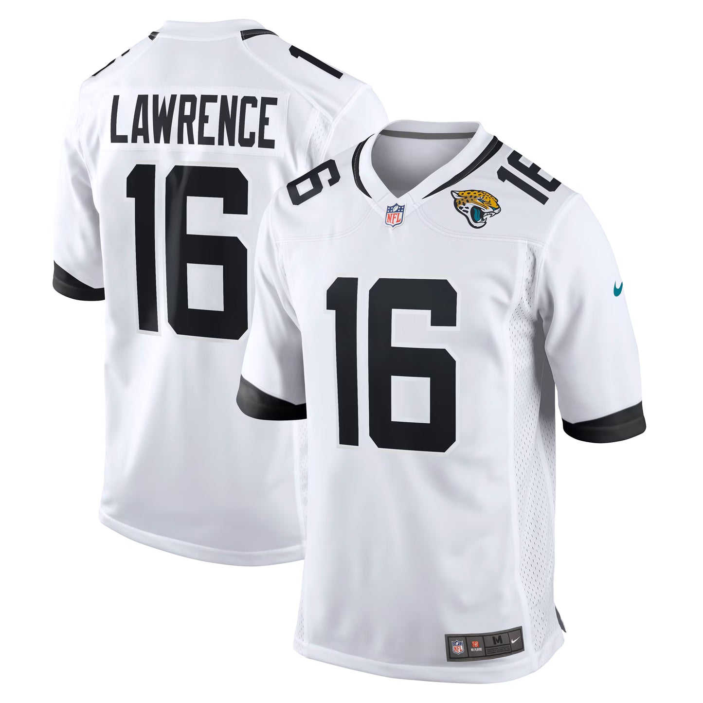Jacksonville Jaguars Trevor Lawrence White Game Jersey