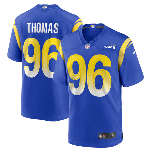 Los Angeles Rams Keir Thomas Royal Game Player Jersey