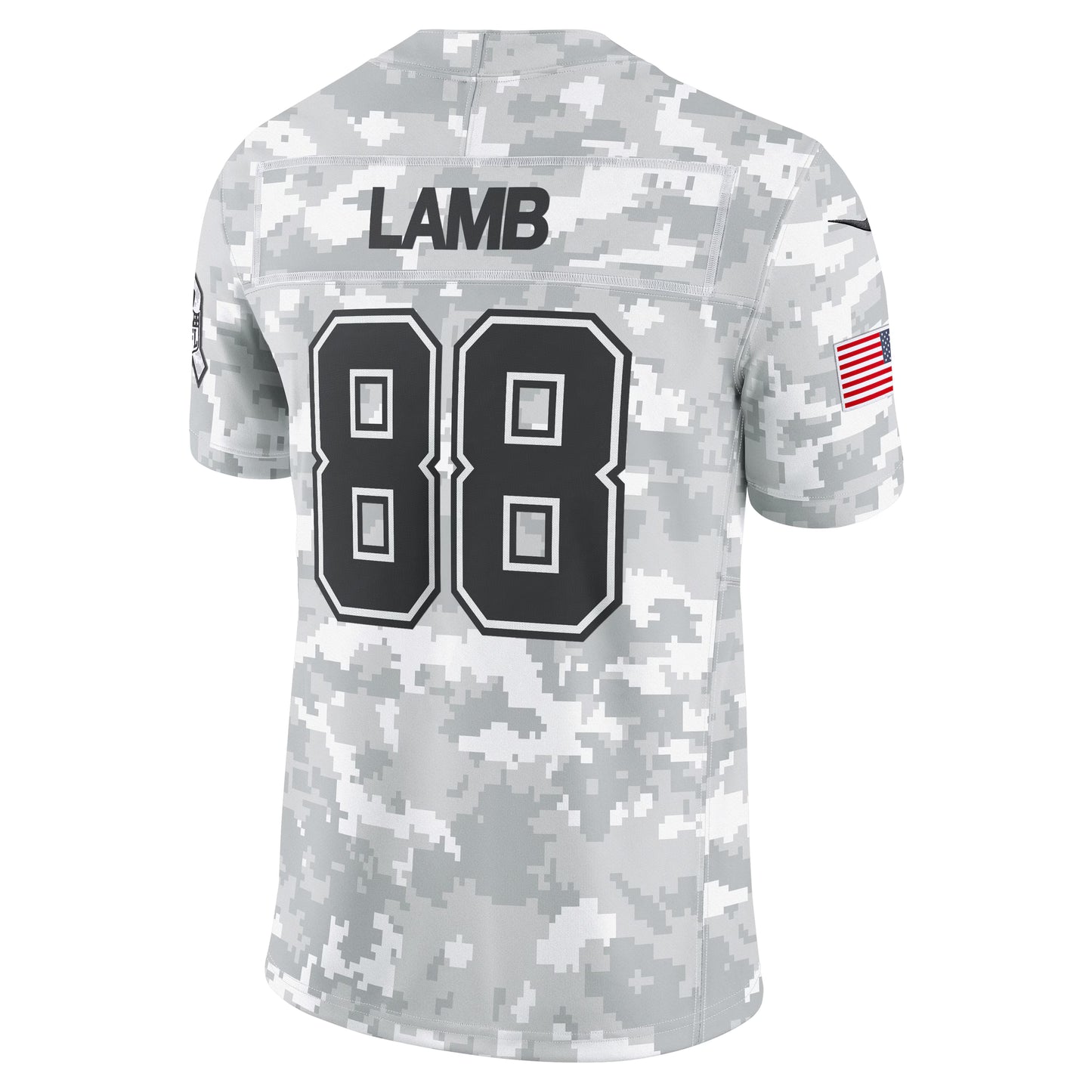 Dallas Cowboys CeeDee Lamb Arctic Camo 2024 Salute to Service Limited Jersey