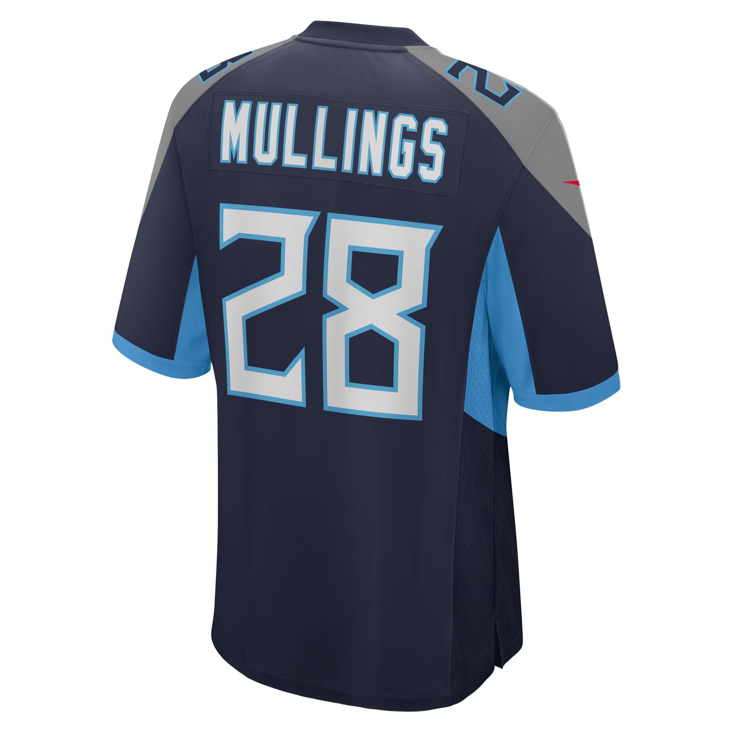Tennessee Titans Kalel Mullings Navy Team Game Jersey