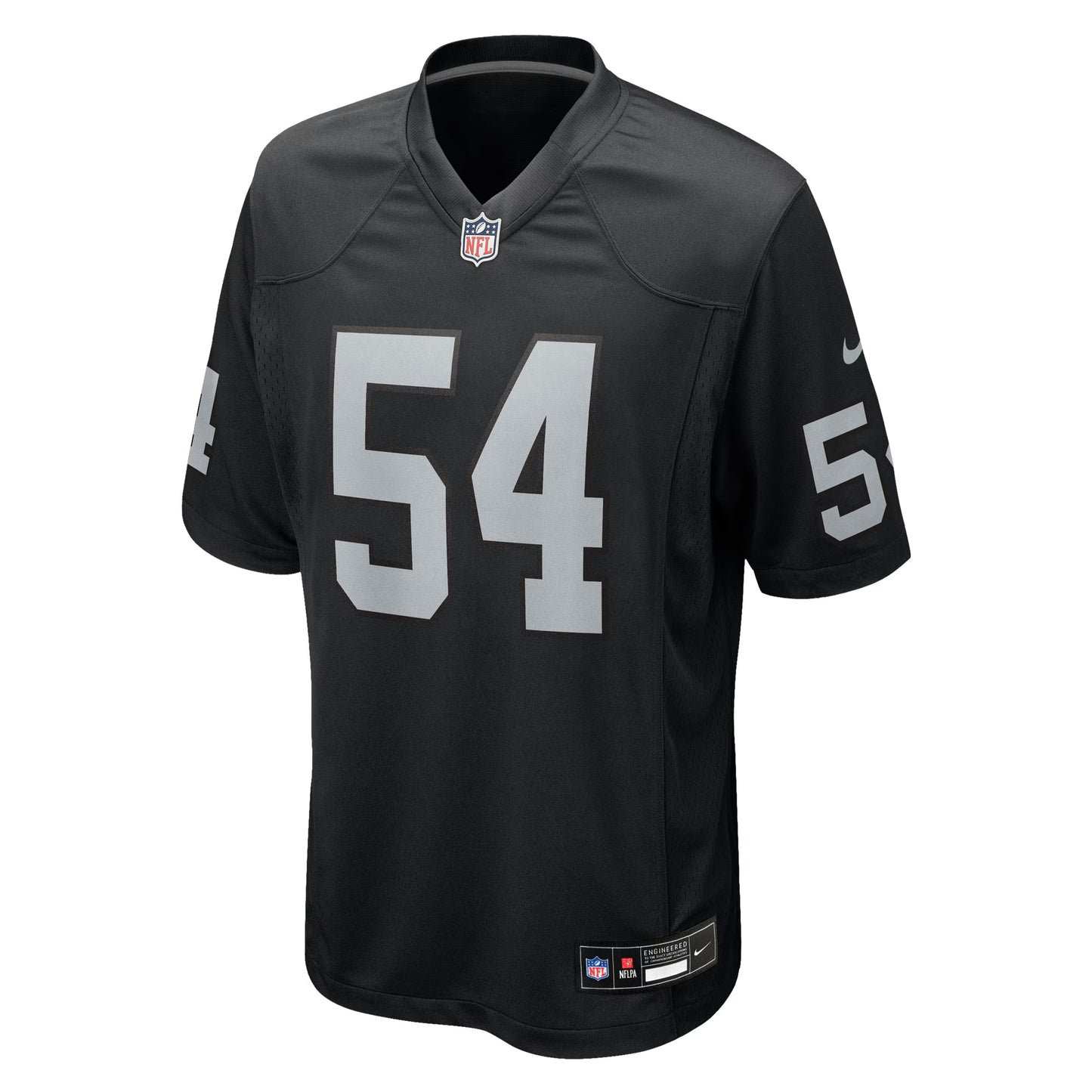 Las Vegas Raiders Brennan Jackson Black Team Game Jersey