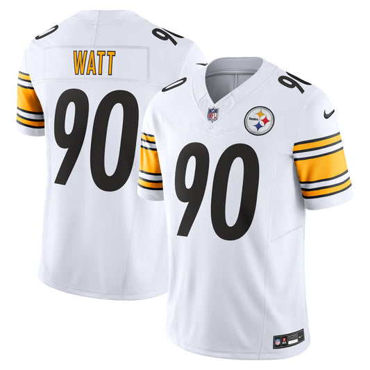 Pittsburgh Steelers T.J. Watt White Vapor F.U.S.E. Limited Jersey