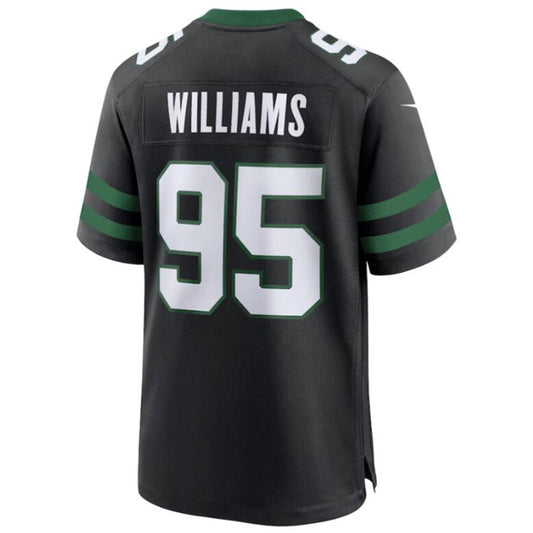 #95 Quinnen Williams Player NY.Jets Legacy Black Game Stitched Football Jerseys