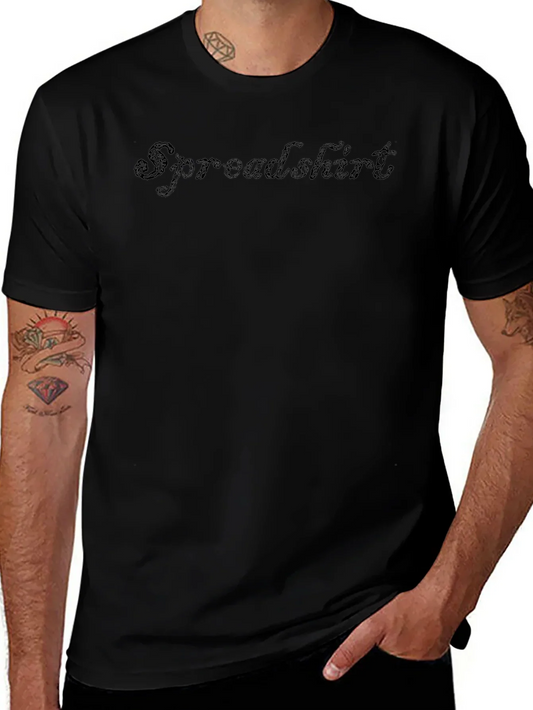 Spreadsheet Graphic Tee - Soft Black T-Shirt