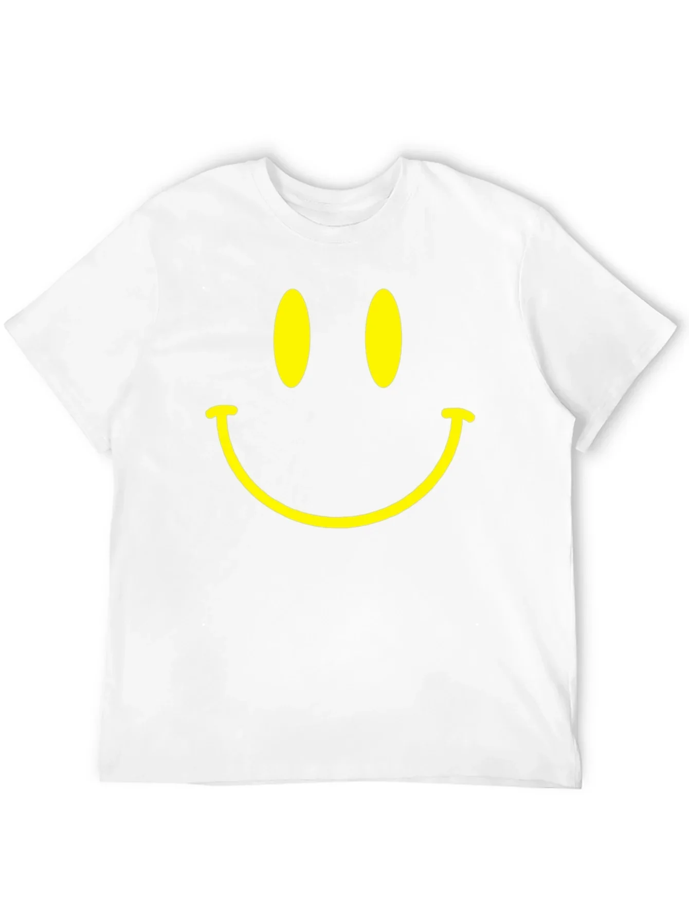 Smiley Face Graphic T-Shirt - Classic Happy Design