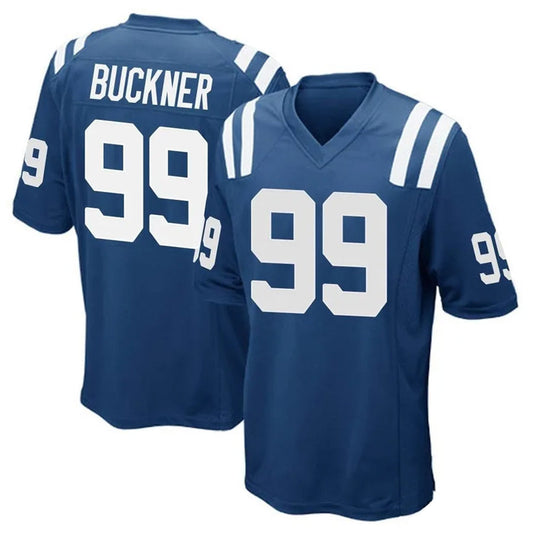 IN.Colts #99 DeForest Buckner Player Blue Game Football Jerseys